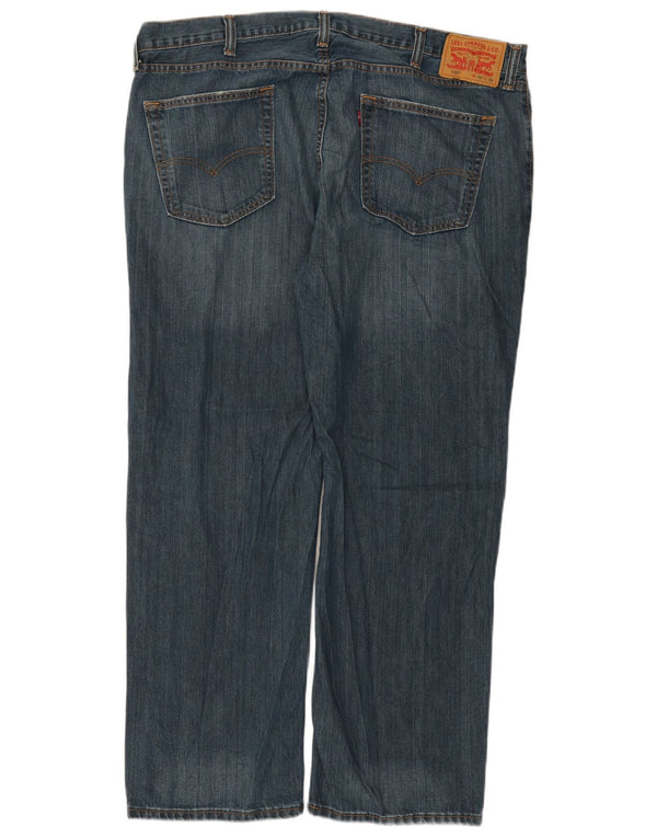 Levi's Herre 559 Relaxed Fit Straight Jeans W40 L30 Blå Bomuld
