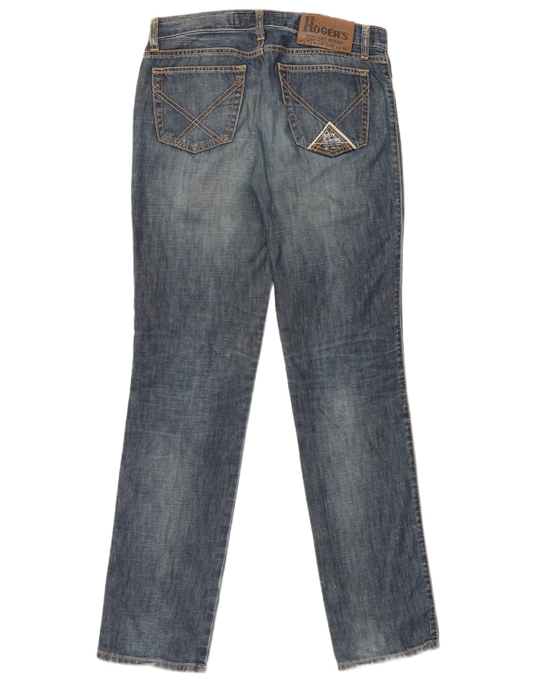 Roy Rogers Dame Slim Jeans W27 L32 Blå Bomuld