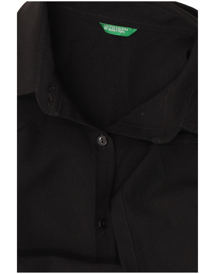 Benetton Dameskjorte UK 14 Large Sort