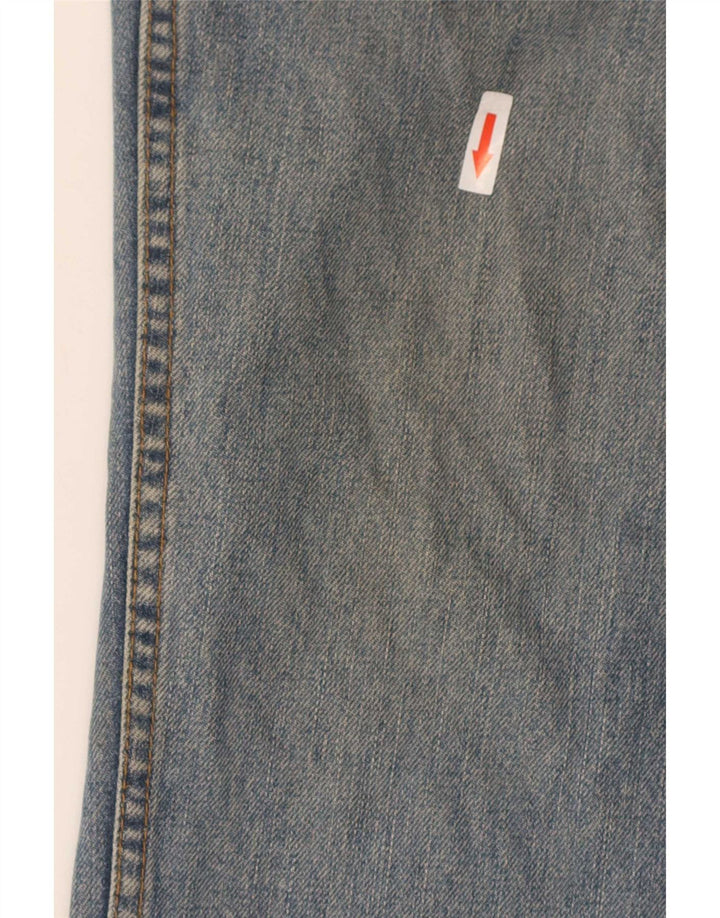 Wrangler Herre Ohio Straight Jeans W38 L30 Blå Bomuld