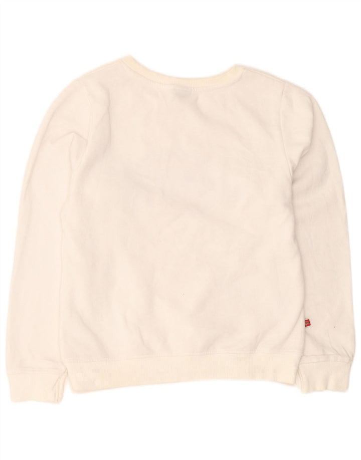 Dickies Boys Grafisk Sweatshirt Jumper 11-12 år Hvid Bomuld