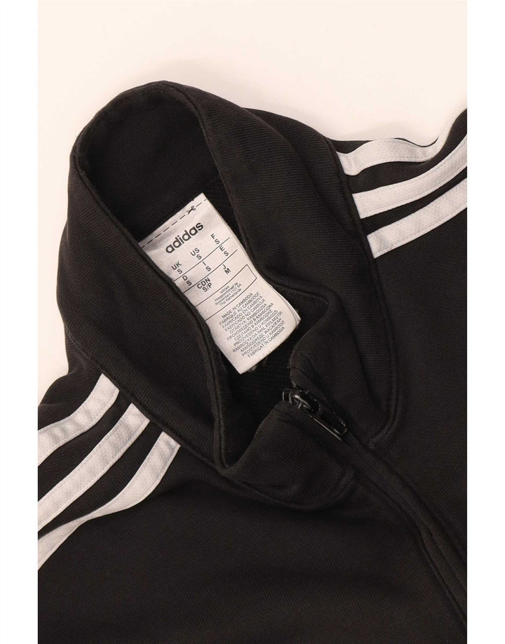 Adidas Træningsdragt til mænd, topjakke, lille sort bomuld