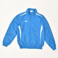 UMBRO Boys Rain Jacket 11-12 Years Blue Polyester | Vintage Umbro | Thrift | Second-Hand Umbro | Used Clothing | Messina Hembry 