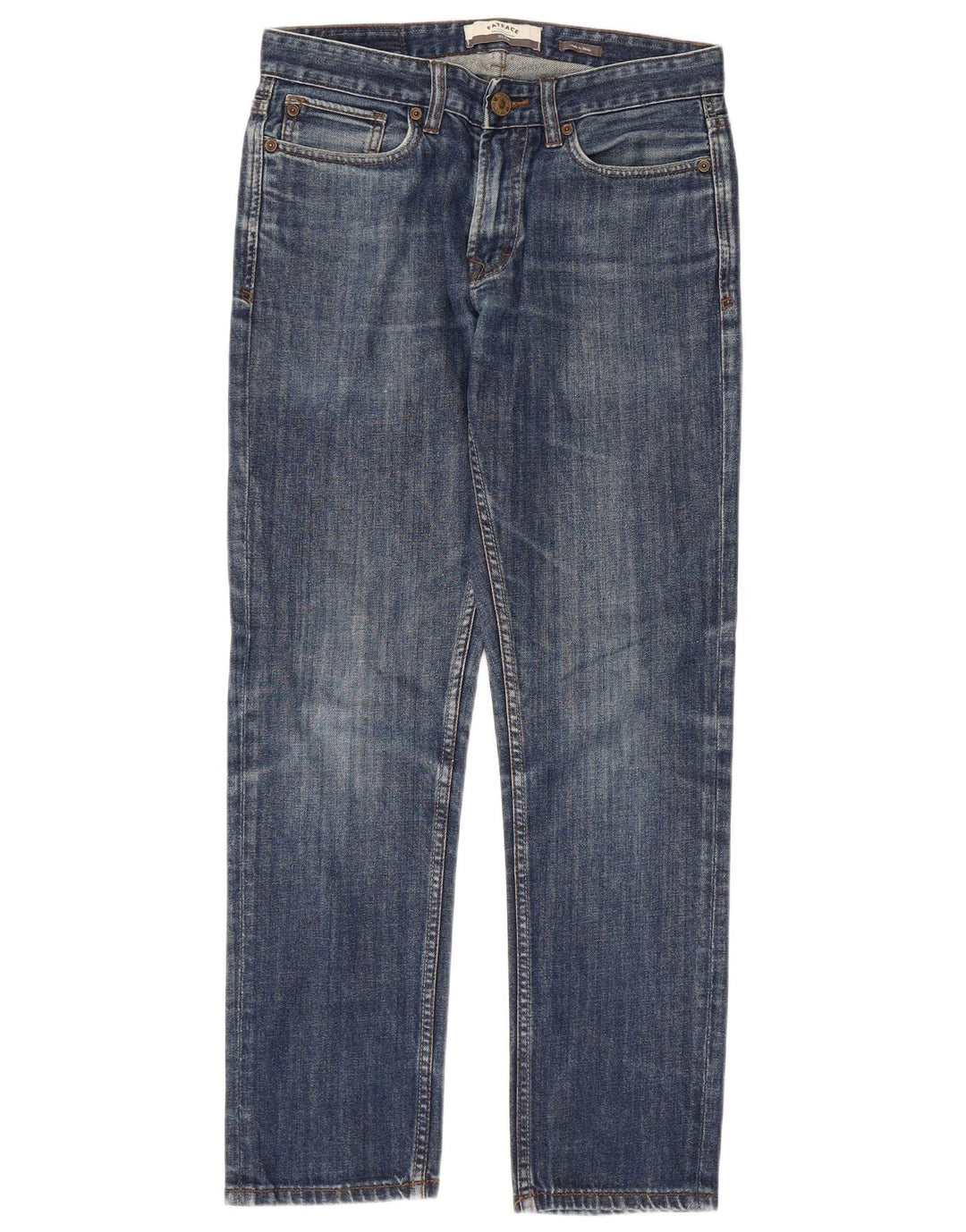 FAT FACE Dame Slim Jeans W30 L29 Blå Bomuld
