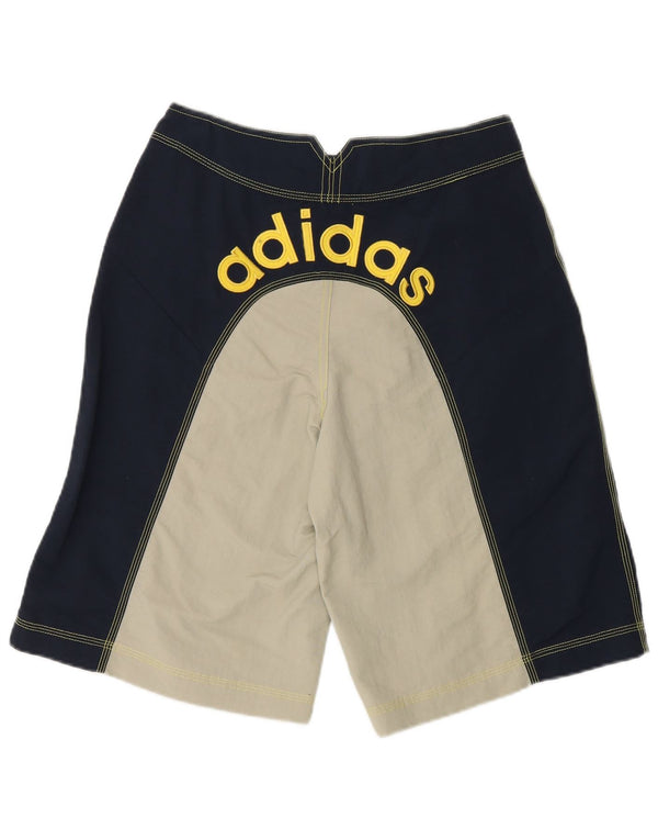 Adidas Grafiske svømmeshorts til drenge 13-14 år Navy Blue Colourblock