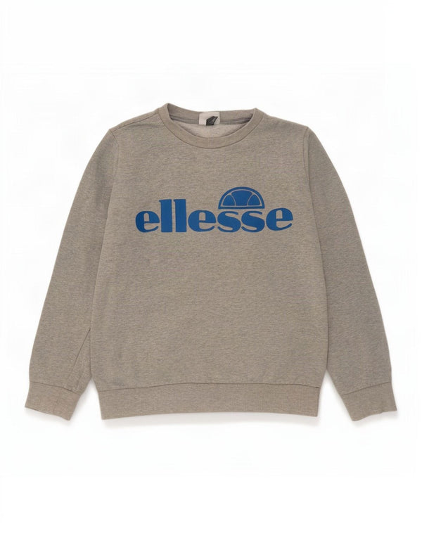 Ellesse Boys Graphic Sweatshirt Jumper 13-14 år XL Grå Bomuld
