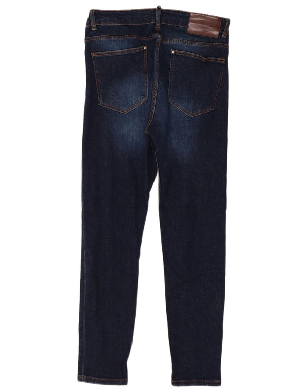 Zara Herre Skinny Jeans EU 44 Large W34 L29 Navy Blue