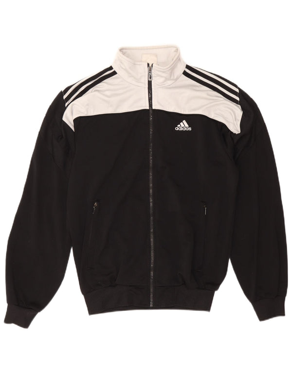 Adidas Træningsdragt til mænd Top jakke Lille sort Colourblock Polyester