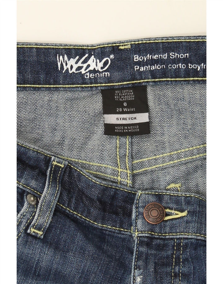 MOSSIMO Womens Boyfriend Short Denim Shorts US 6 Medium W28 Blue Vintage Mossimo and Second-Hand Mossimo from Messina Hembry 