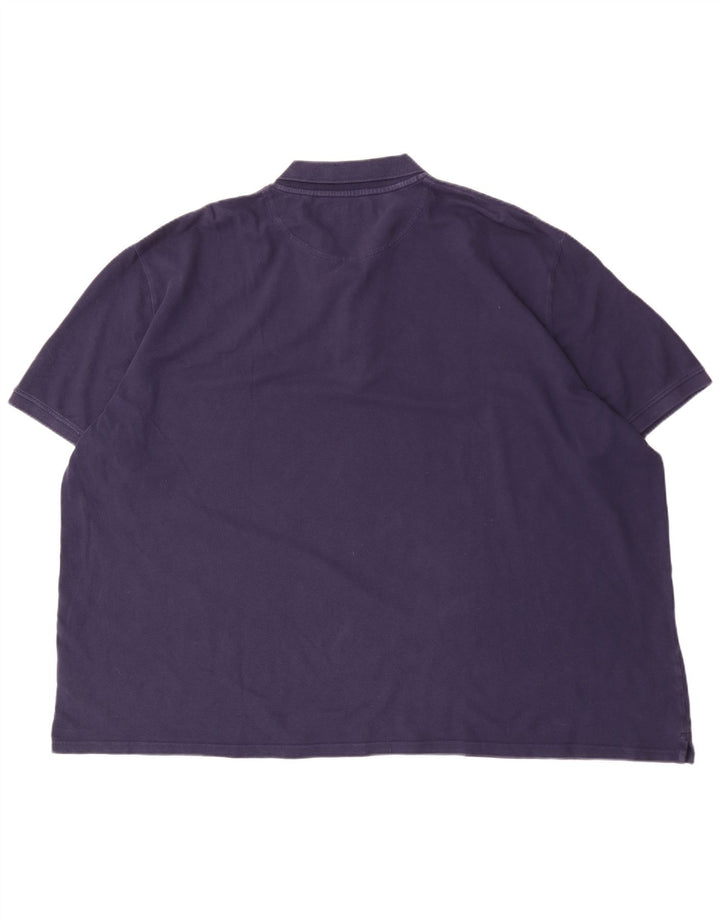 Lyle & Scott herre poloskjorte 5XL marineblå bomuld