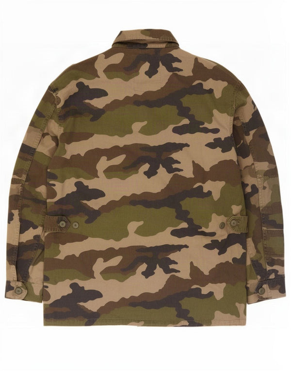 Brandit Herre Military Jacket UK 44 2XL Grøn Camouflage Cotton Army