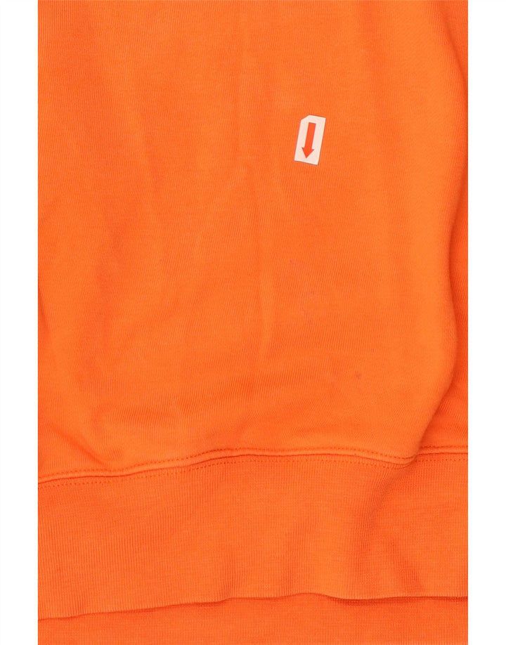 Hugo Boss Graphic Sweatshirt Jumper UK 14 Medium Orange