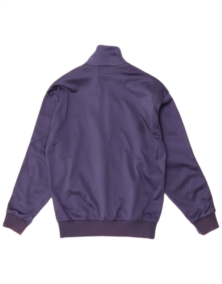 Asics Grafisk træningsdragt topjakke til kvinder IT 44 Mellem marineblå polyamid