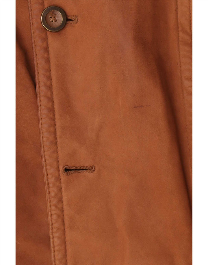 Vintage herre læderfrakke UK 40 Large Brown