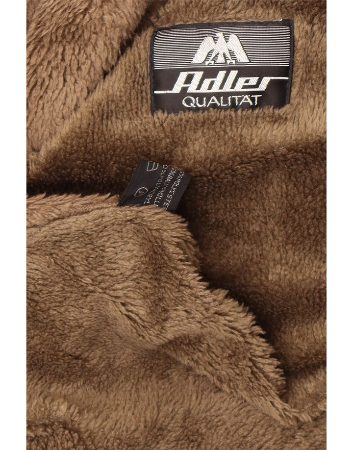 Adler Herre Adler Shearling Parkajakke IT 48 Medium Brun Polyester