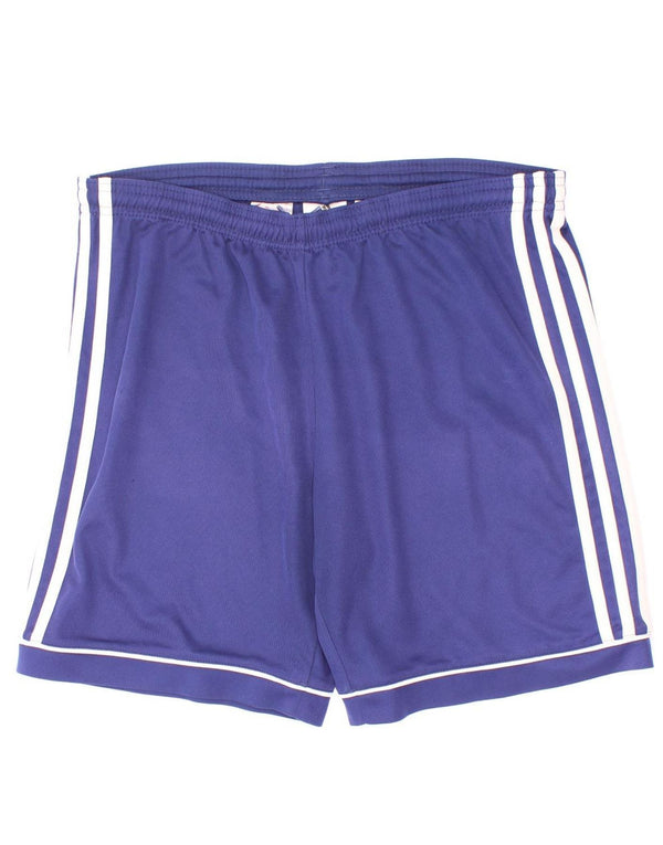 Adidas Boys Climalite Sportshorts 13-14 år Blå polyester