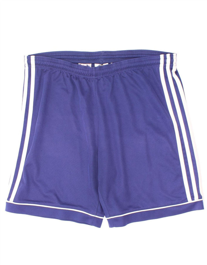 Adidas Boys Climalite Sportshorts 13-14 år Blå polyester