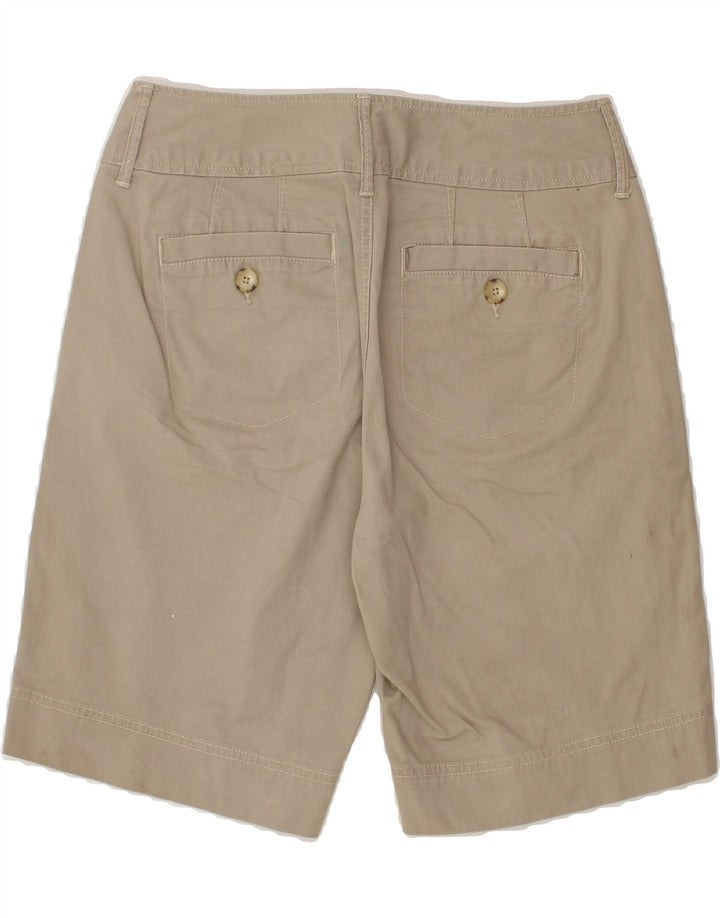 EDDIE BAUER Womens Blakely Fit Chino Shorts US 8 Medium W30 Beige Cotton Vintage Eddie Bauer and Second-Hand Eddie Bauer from Messina Hembry 