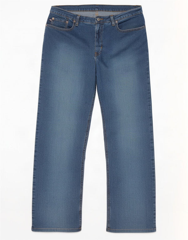 Ralph Lauren Dame Straight Jeans US 10 Large W31 L28 Blå Bomuld