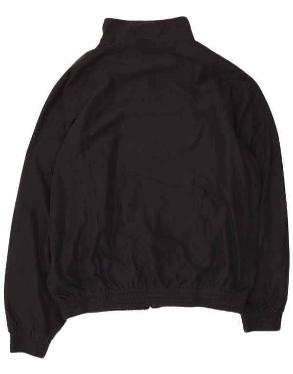Fila Mens Tracksuit Top Jacket XL Black Polyester