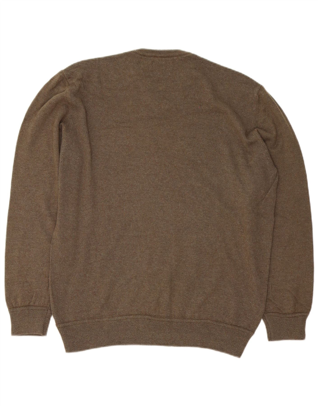 Marlboro Classics Herre V-hals sweater XL Khaki Wool