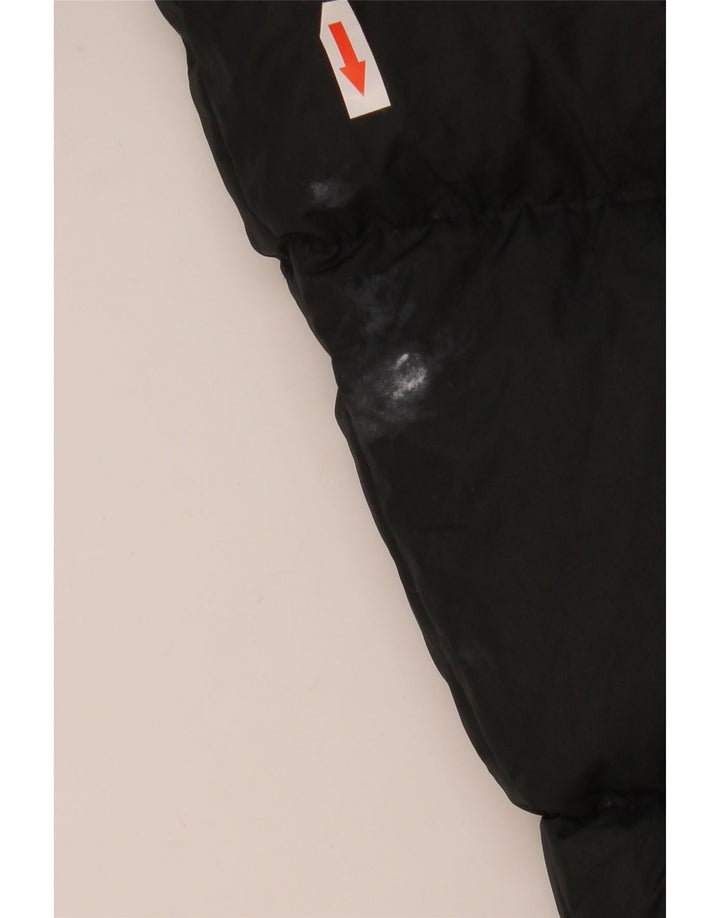 Nike Polstret jakke med hætte til mænd UK 38 Medium Black Polyester