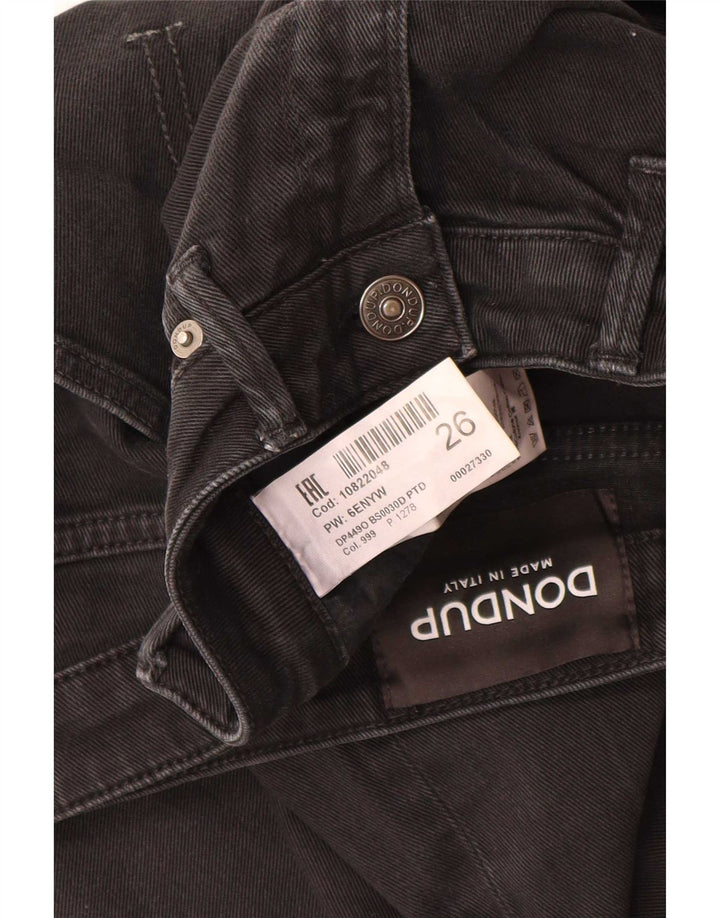 Dondup Dame Bootcut Jeans W26 L26 Sort Bomuld