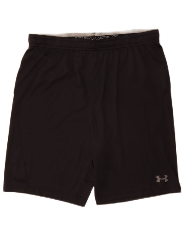 Under Armour Boys Heat Gear Sportsshorts 13-14 år XL Sort
