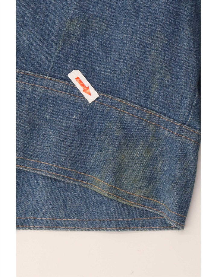 Vintage Dame Denim Jacket UK 14 Large Blue