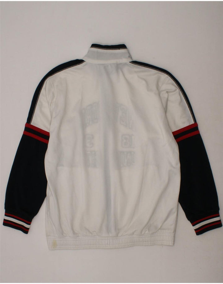 CHAMPION Boys Tracksuit Top Jacket 9-10 Years Medium White Vintage Champion and Second-Hand Champion from Messina Hembry 