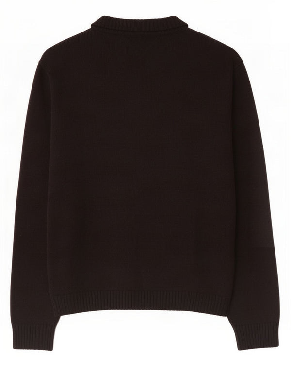 Tommy Hilfiger Herre V-hals sweater Stor sort uld