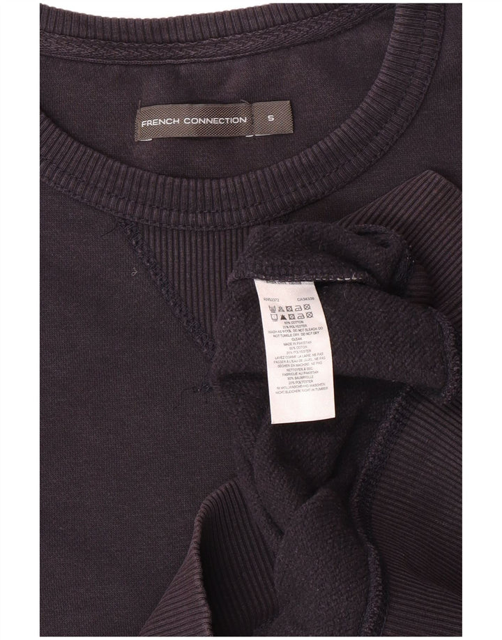French Connection Herre sweatshirt Jumper lille marineblå bomuld