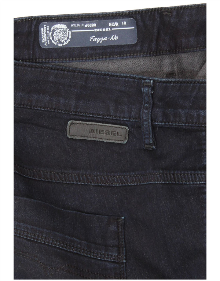 DIESEL Dame Fayza Skinny Jeans W29 L26 Marineblå Bomuld