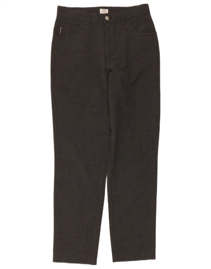 ARMANI koniske afslappede bukser til kvinder W28 L28 Grå polyester