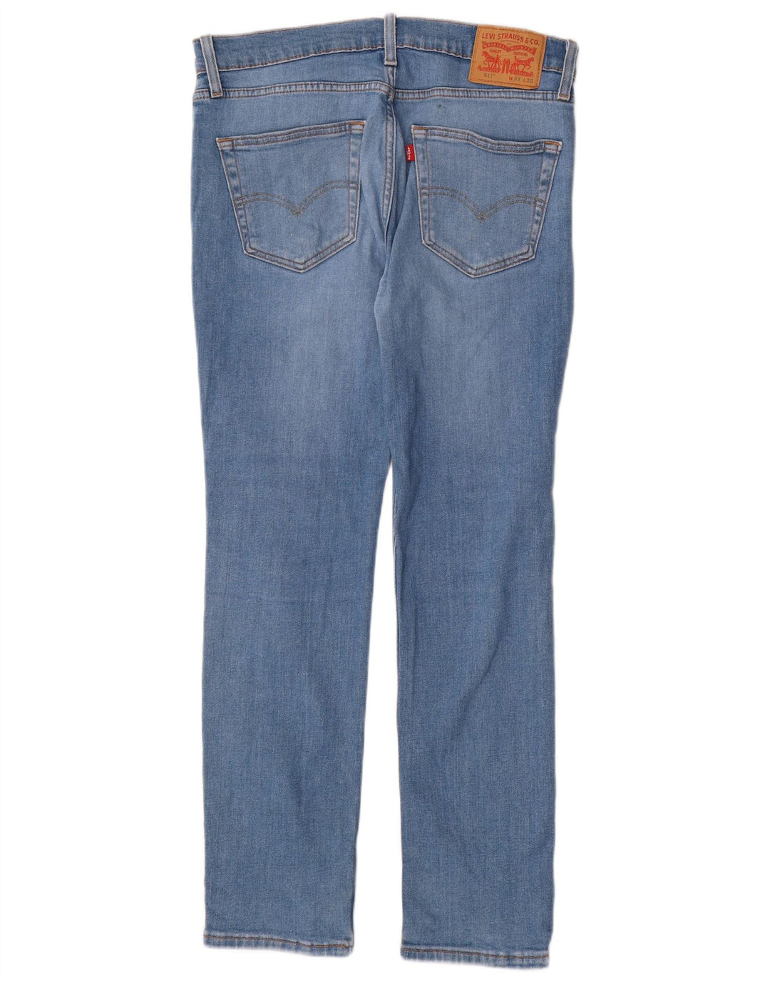 Levi's Herre 511 Slim Jeans W33 L30 Blå Bomuld