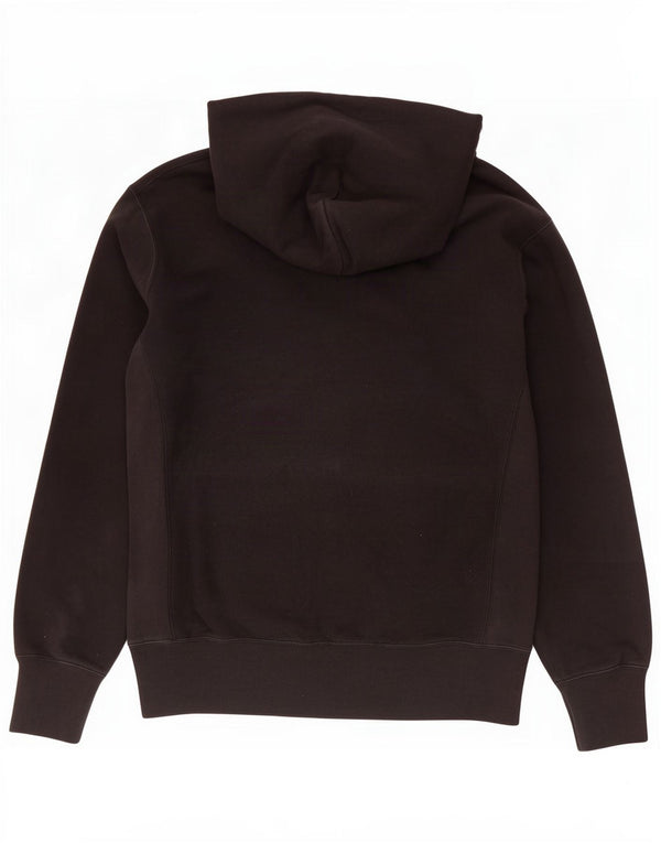 Champion Herre Reverse Weave Hoodie Jumper Large Sort Bomuld