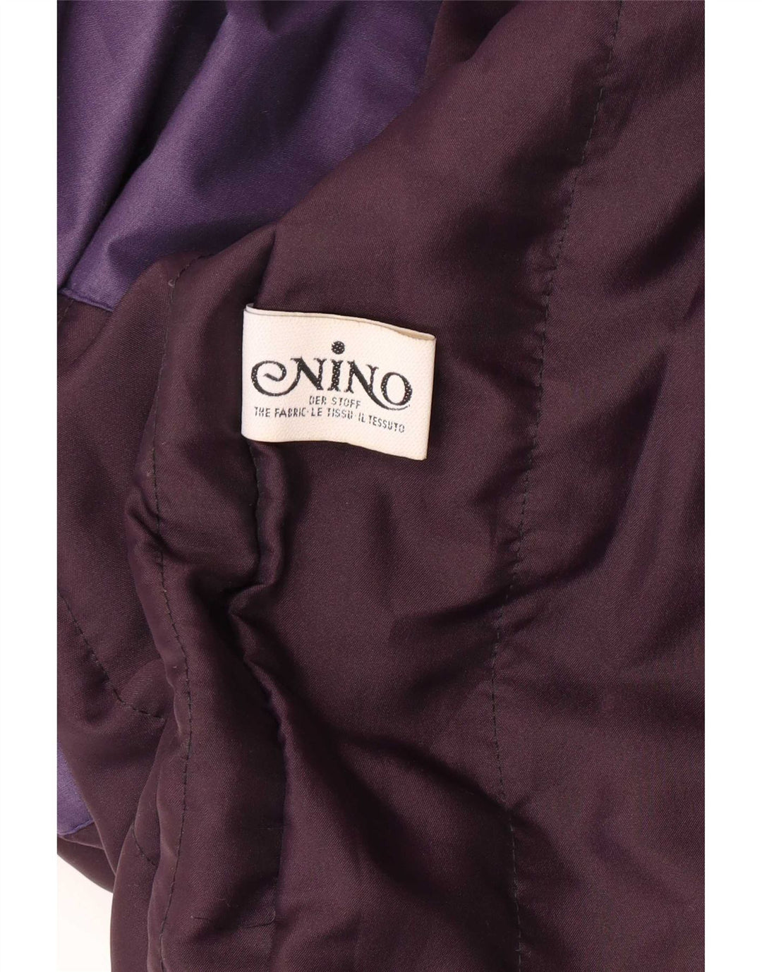 NINO Trench Coat til kvinder UK 14 Medium Lilla Polyester