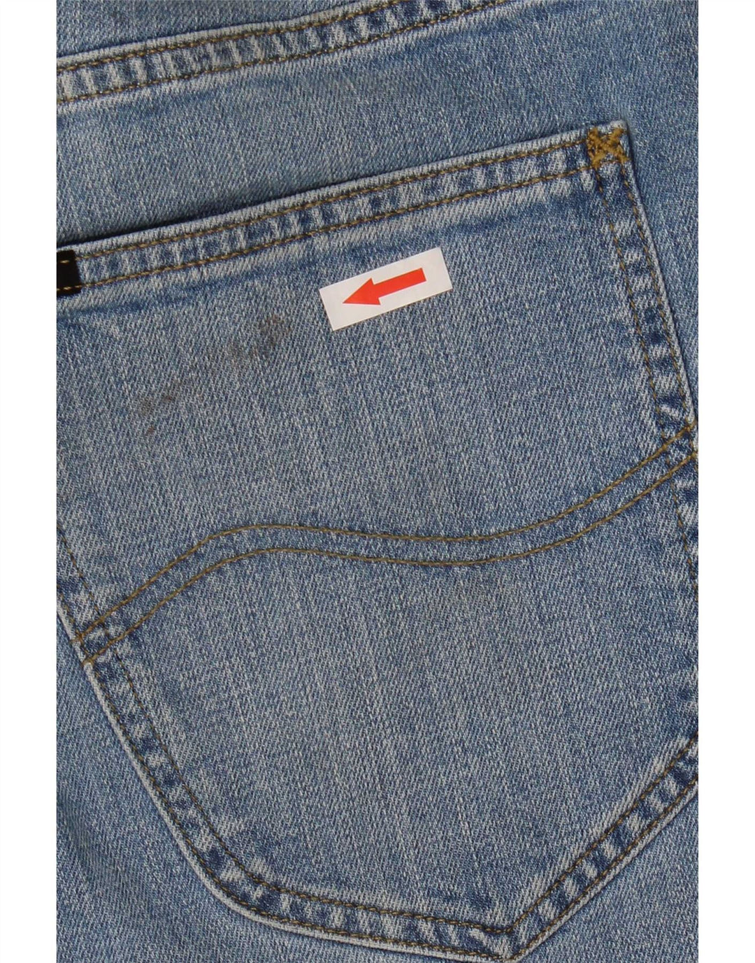 Lee Mens Daren Zip Fly Slim Jeans W32 L32 Blå Bomuld