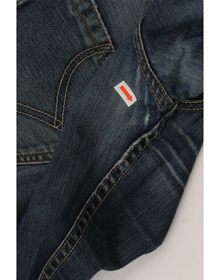 Levi's Herre 511 Distressed Slim Jeans W33 L29 Blå Bomuld