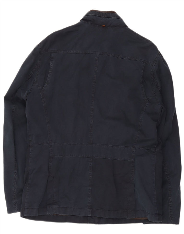 Hugo Boss Herre Hooded Utility Jacket UK 38 Medium Navy Blue