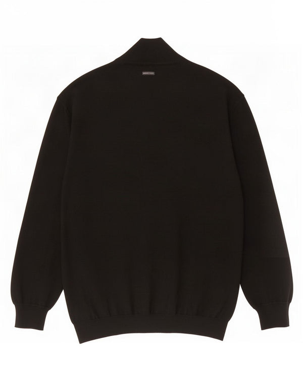 Marlboro Classics Herre Cardigan Sweater 4XL Brun Colourblock