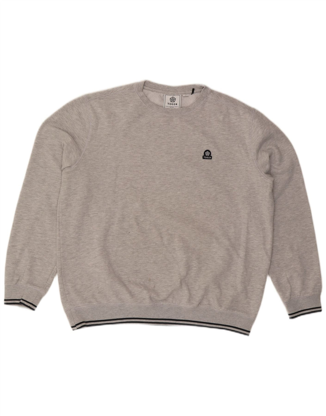 TOG 24 Herre Sweatshirt Jumper XL Grå Bomuld