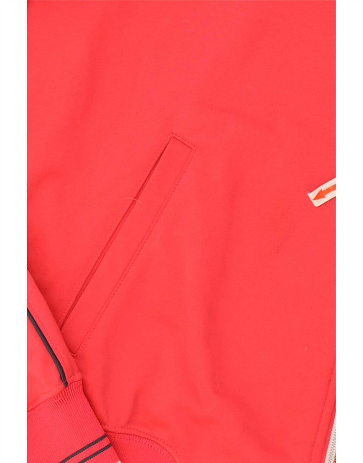 Champion Womens Heritage Fit Træningsdragt Topjakke UK 16 Stor rød polyester