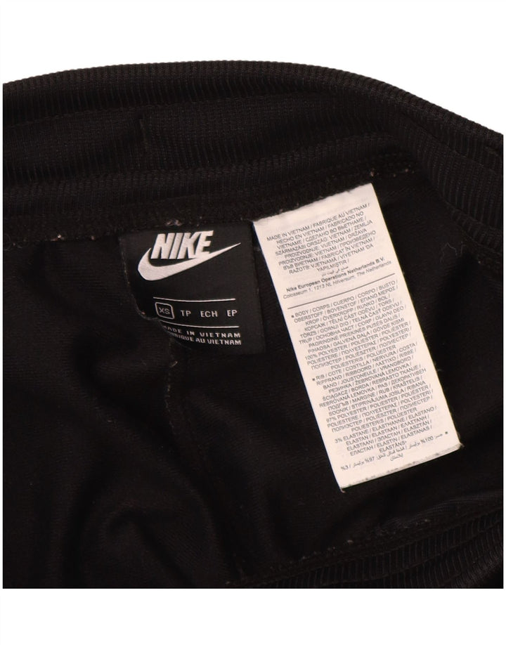 Nike træningsdragt bukser til kvinder UK 6 XS sort polyester