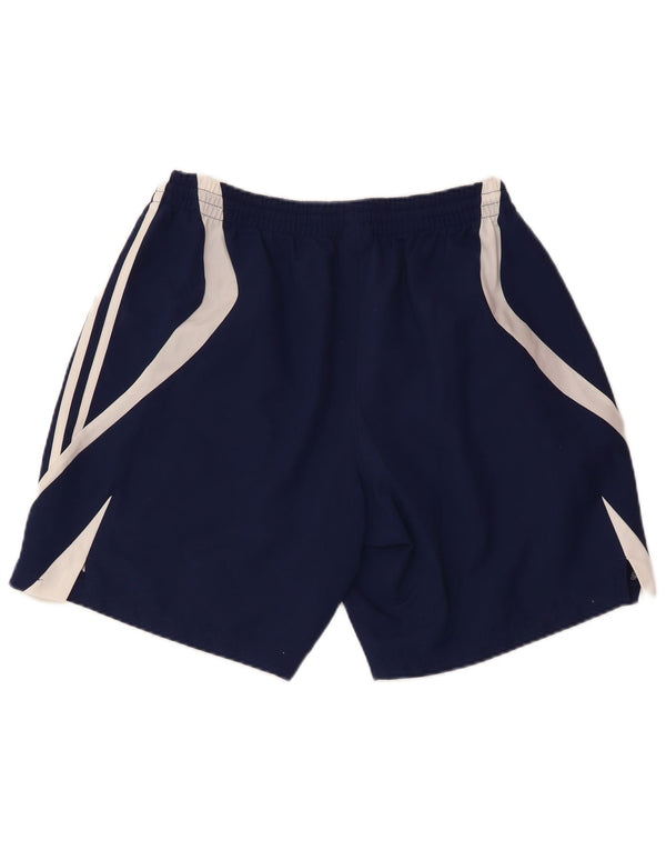 ADIDAS Sportshorts til mænd Large Navy Blue Colourblock Polyester