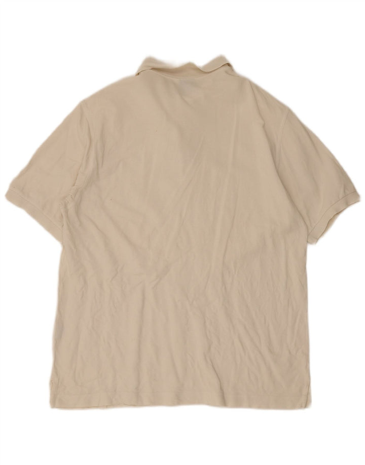 Invicta herre poloshirt XL hvid bomuld