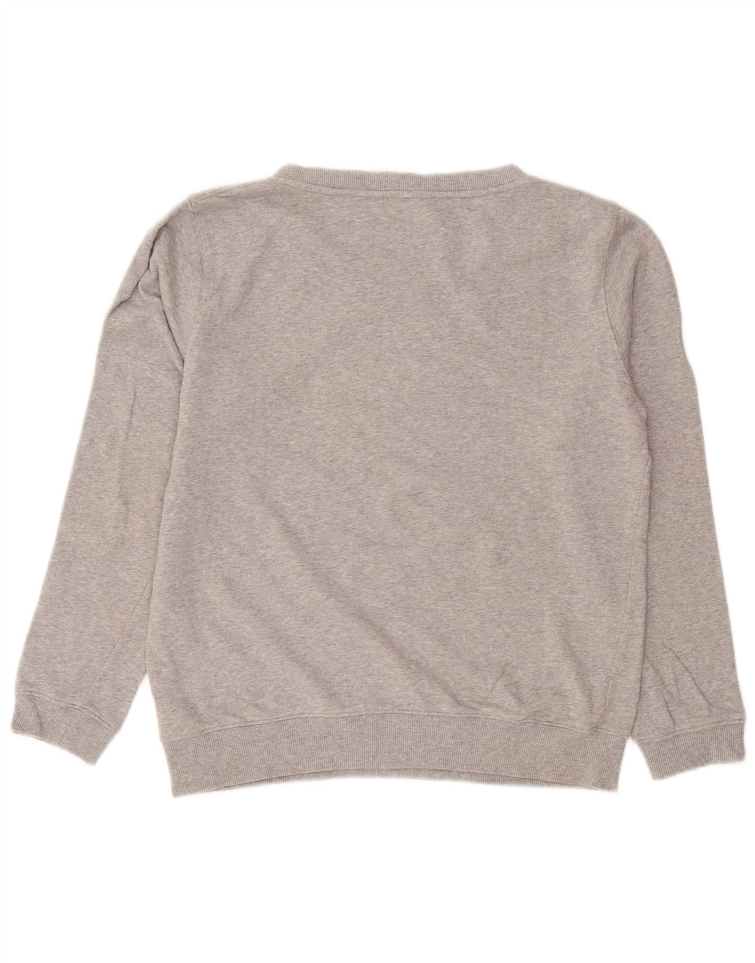 Diesel Herre Grafisk Sweatshirt Jumper Lille Grå Bomuld