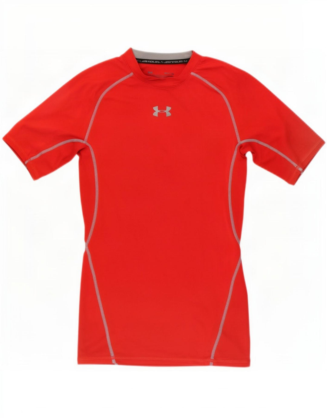 Under Armour Herre Compression T-Shirt Top Lille Rød