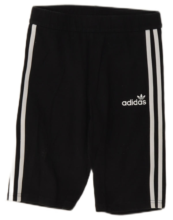 Adidas Sportsshorts til kvinder UK 10 Small Black Bomuld