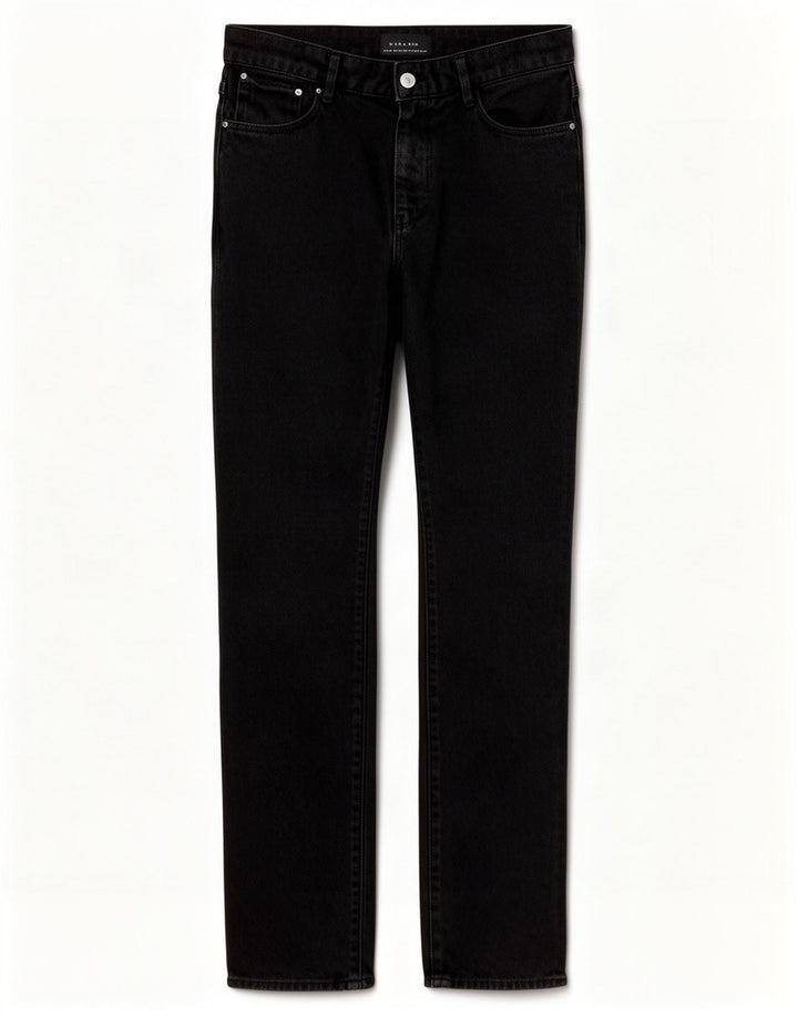 Zara Herre Slim Jeans EU 38 Small W30 L33 Sort